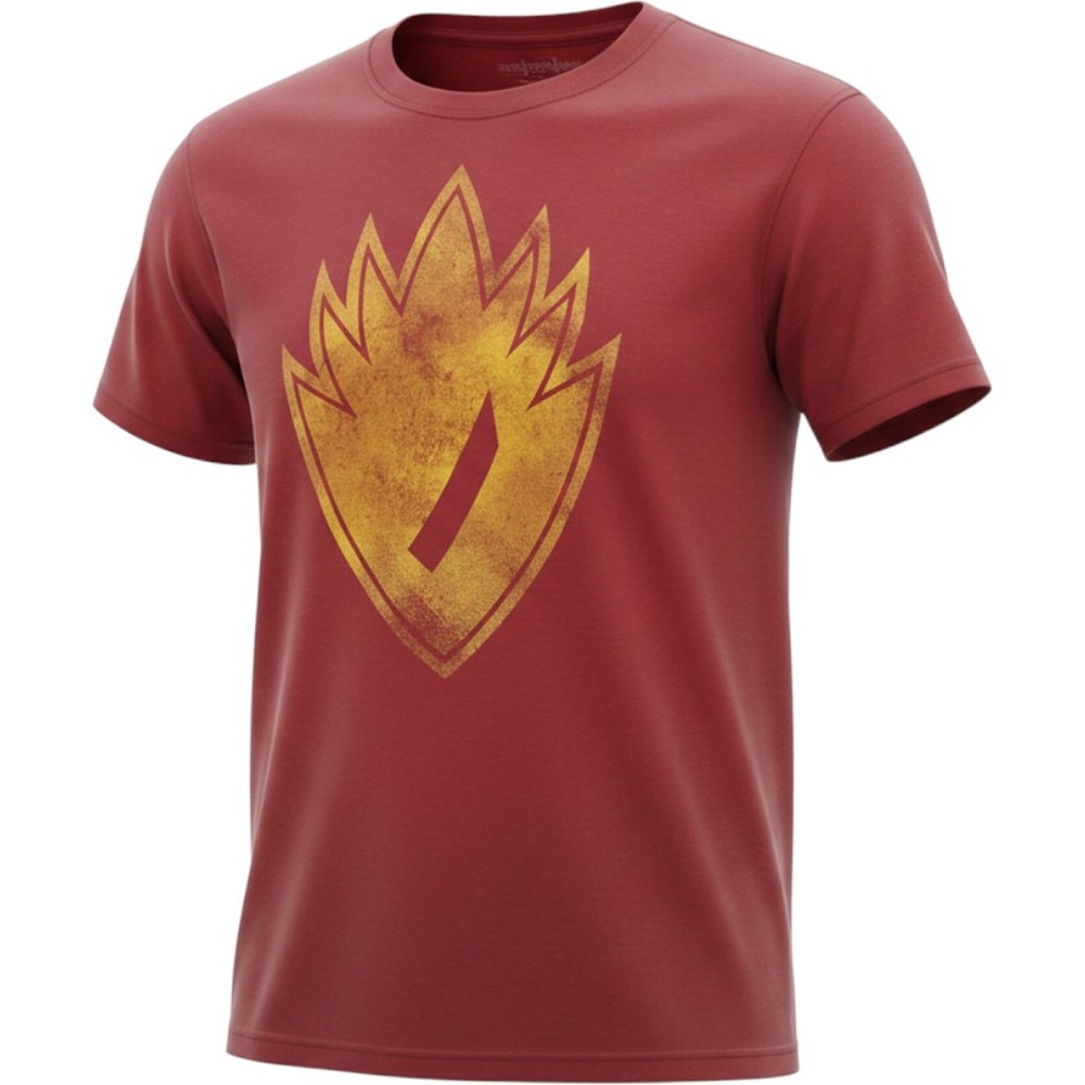 Marvel Guardians of the Galaxy Star-Lord Ravagers Logo Red Graphic T-Shirt Small